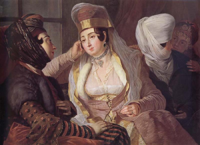 Antoine de Favray Maltese Women China oil painting art